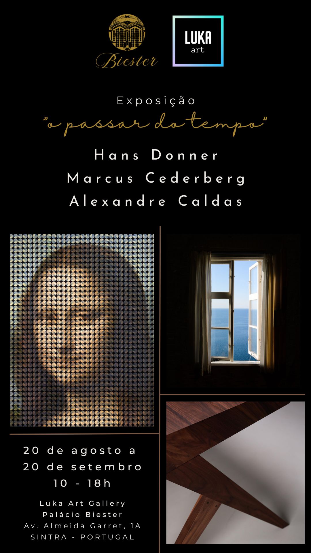 "O passar do tempo" Com hans Donner, Marcus Cederberg e Alexandre Caldas