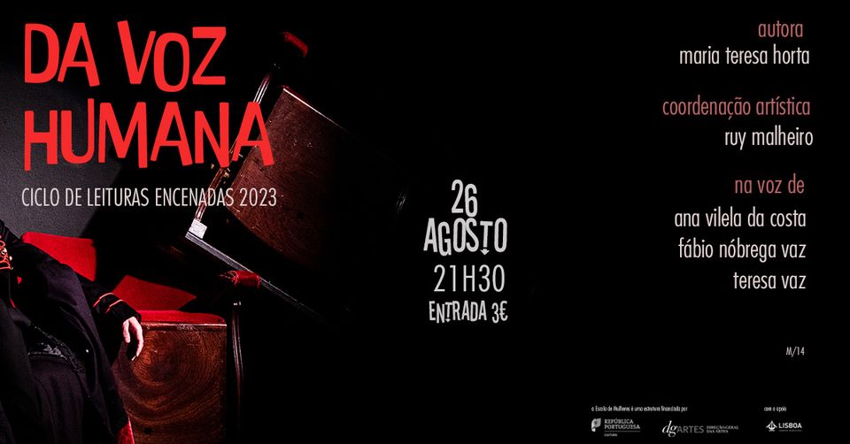 DA VOZ HUMANA 2023 - Sessão #3 Escola de Mulheres