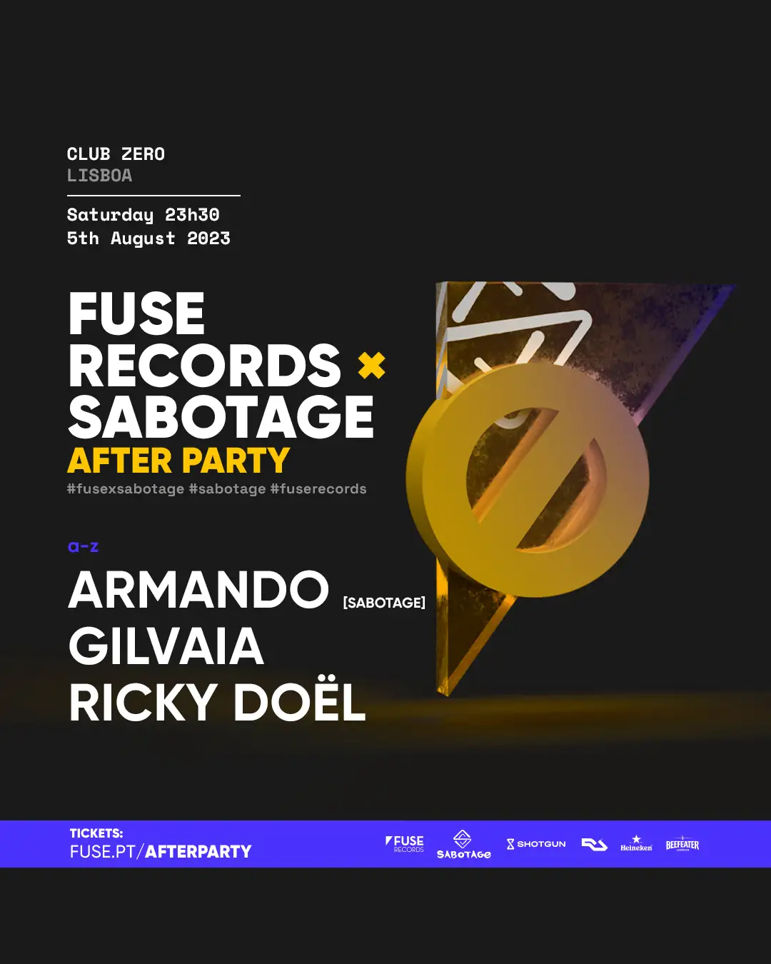Fuse Records x Sabotage After Party