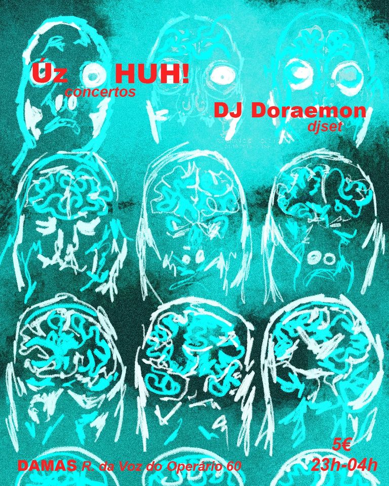 HUH! + Úz + DJ Doraemon