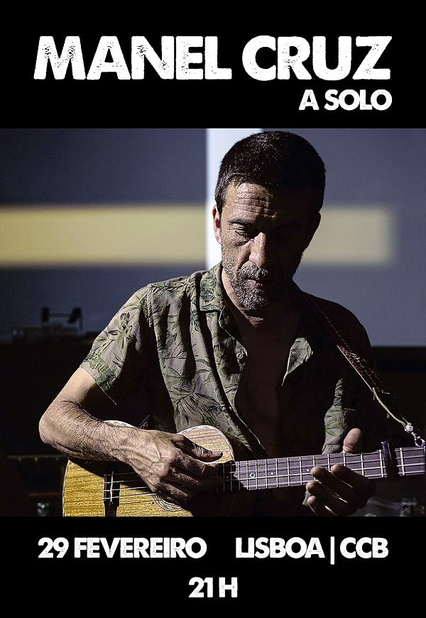 MANEL CRUZ - A SOLO - CCB