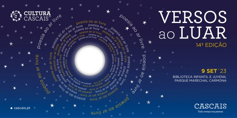 VERSOS AO LUAR: Serão de Poesia ao ar livre