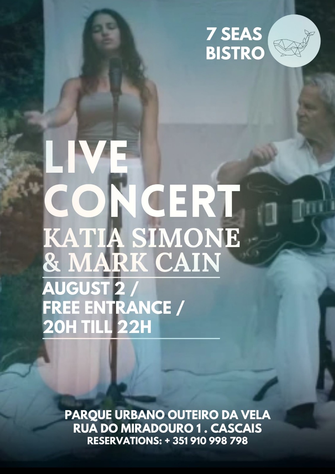 7 Seas goes Live: feat. Katia Simone & Mark Cain
