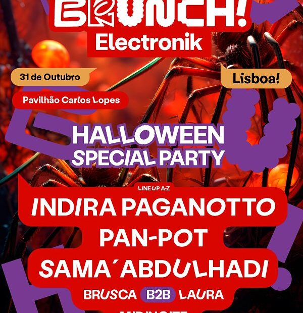 BRUNCH ELECTRONIK LISBOA HALLOWEEN SPECIAL PARTY