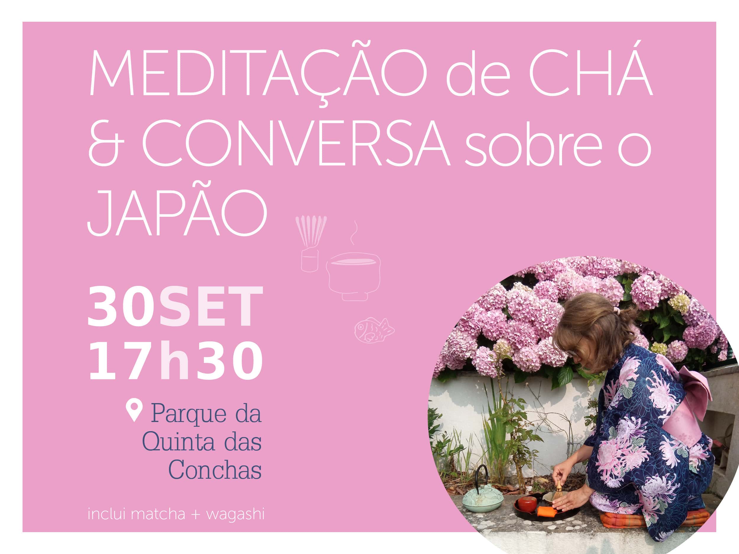 Cerimónia do Chá no Parque - meditação e conversa