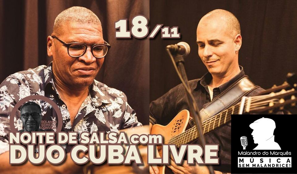 Noite de Salsa com Duo Cuba Livre