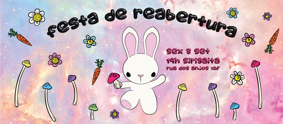 Festa de reabertura - Sirigaita