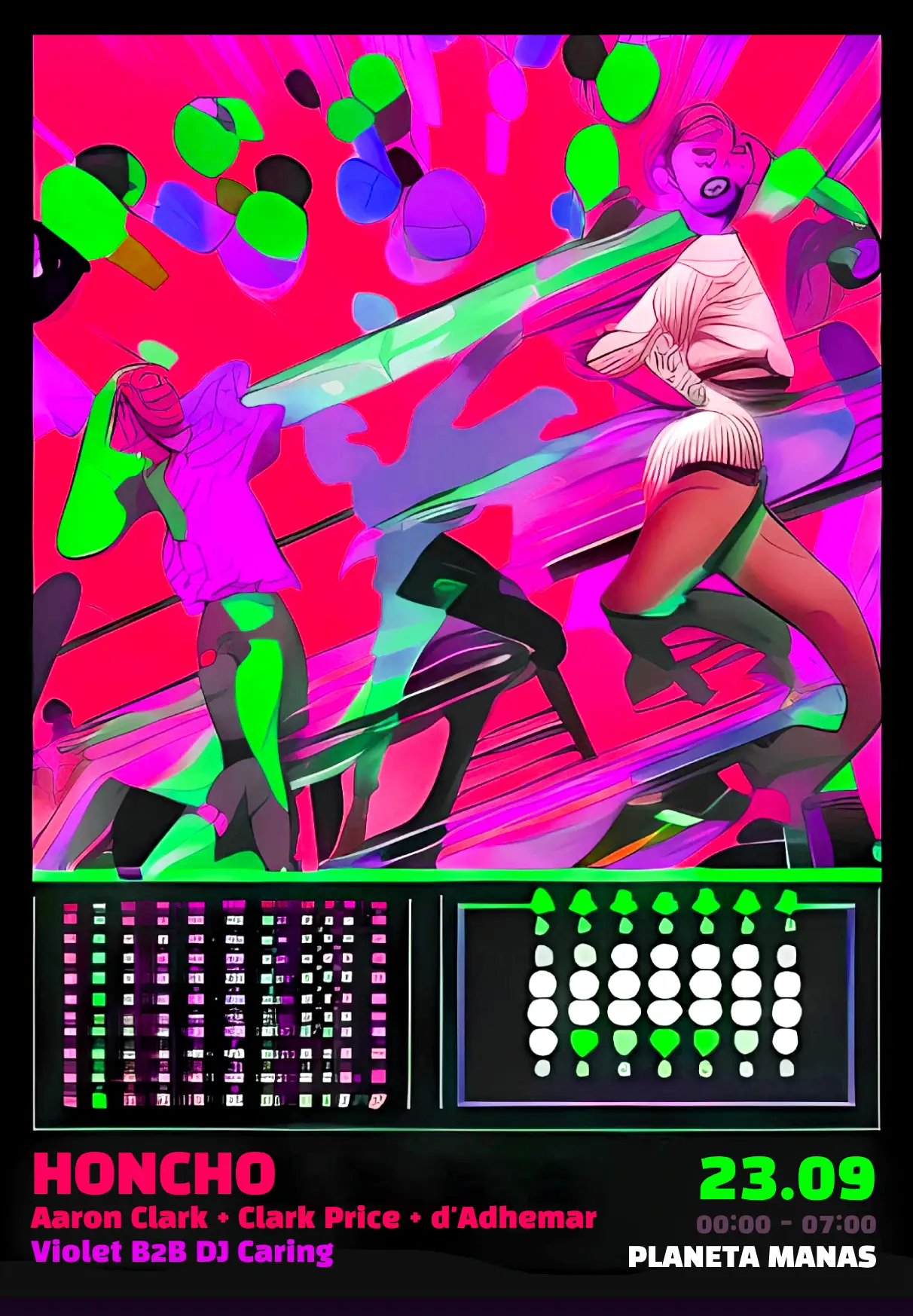 HONCHO + Violet b2b DJ Caring