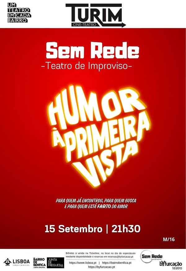HUMOR À PRIMEIRA VISTA | 1º ANIVERSÁRIO TURIM