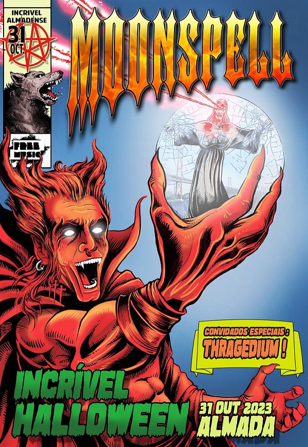 Moonspell Incrível Halloween 2023