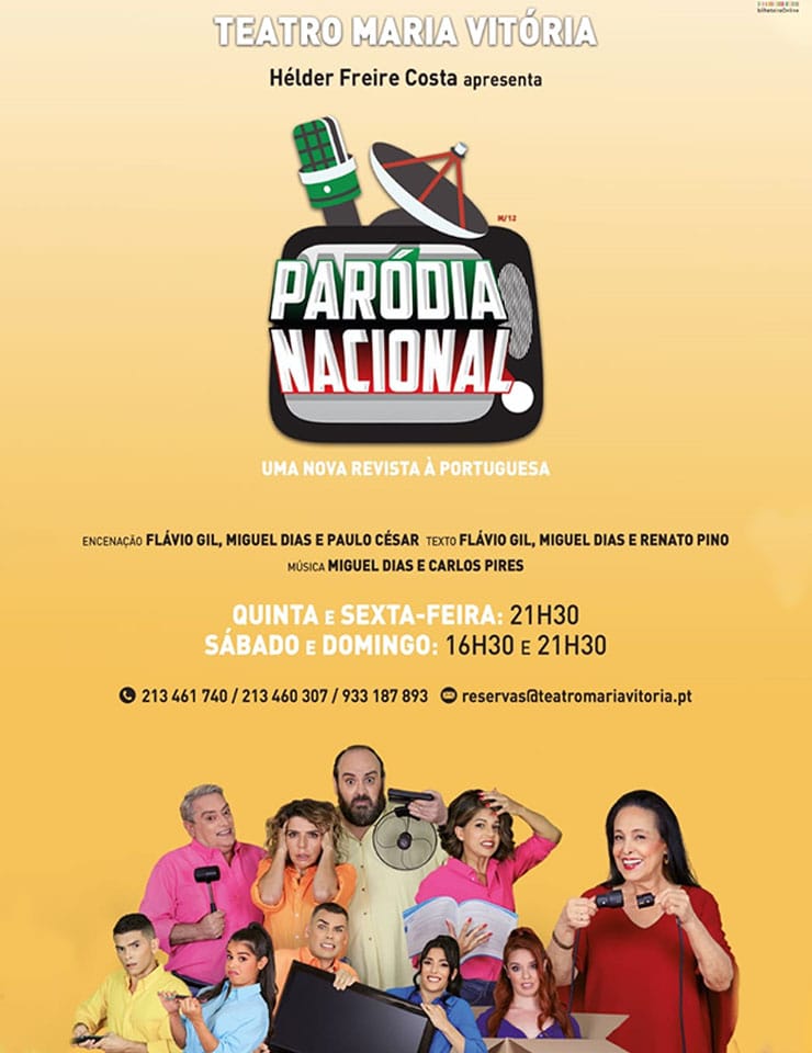 PARÓDIA NACIONAL - TEATRO MARIA VITÓRIA