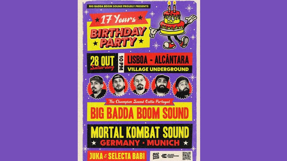Big Badda Boom Sound 17 Years