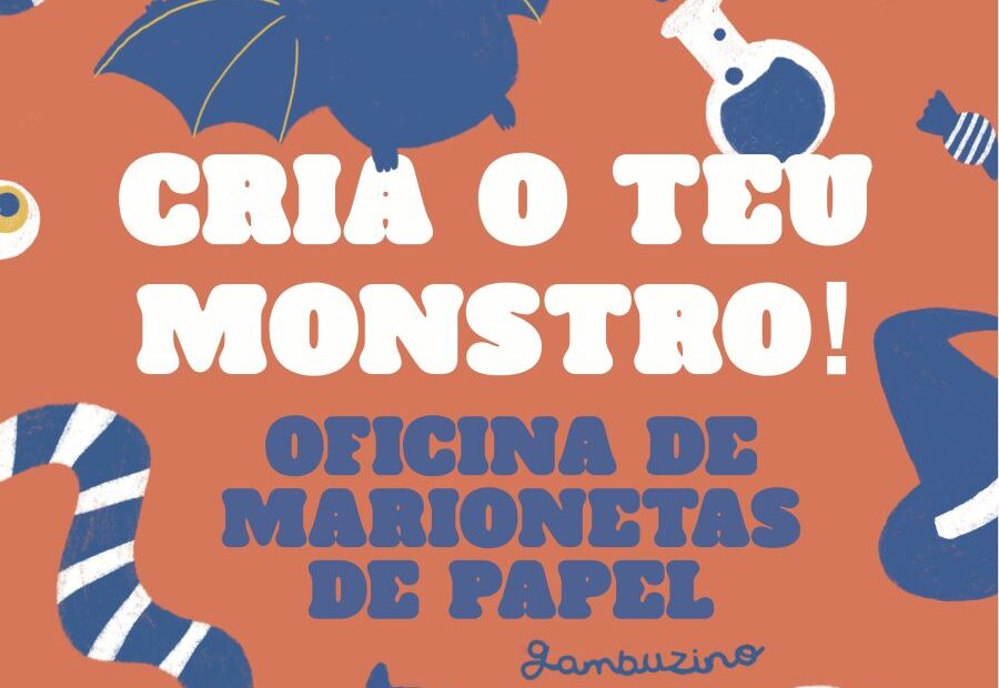 Cria o teu monstro! - Oficina de Marionetas de Papel