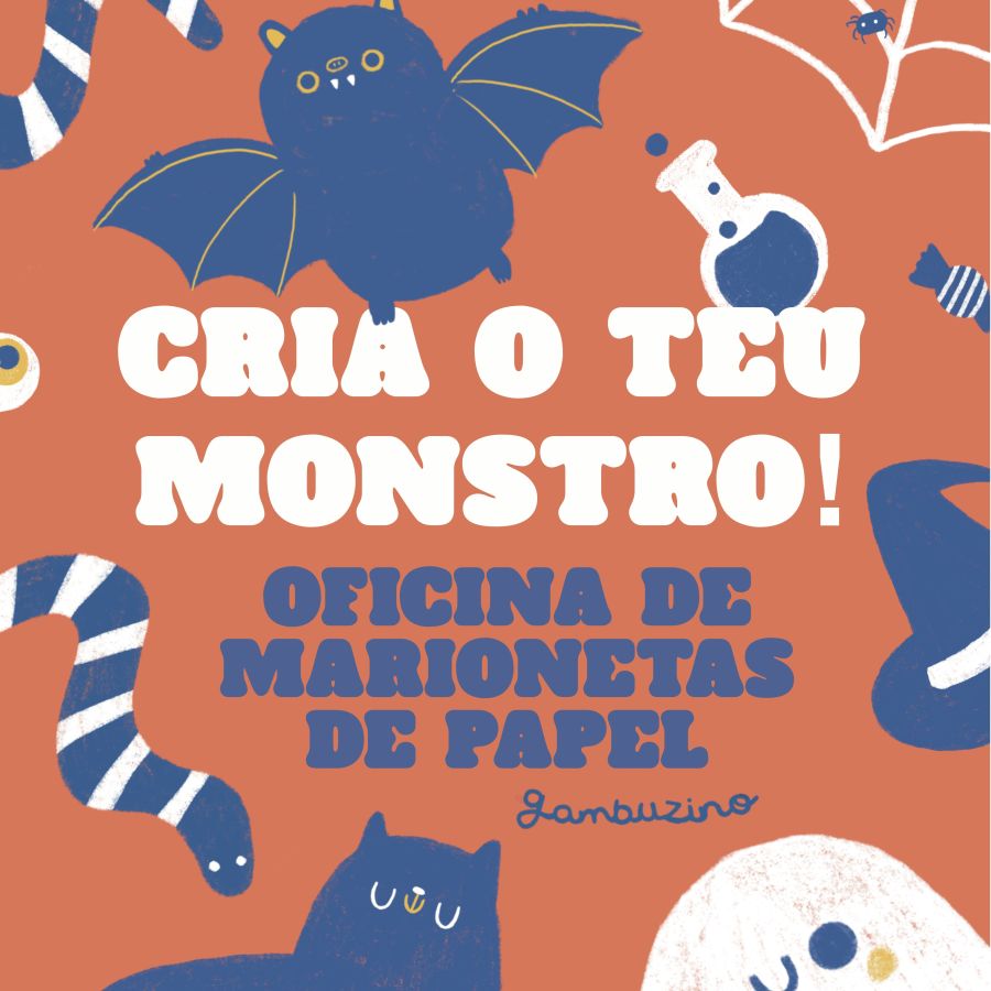 Cria o teu monstro! - Oficina de Marionetas de Papel