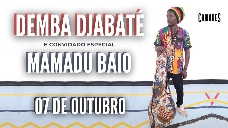 Demba Djabaté e convidado especial Mamadu Baio