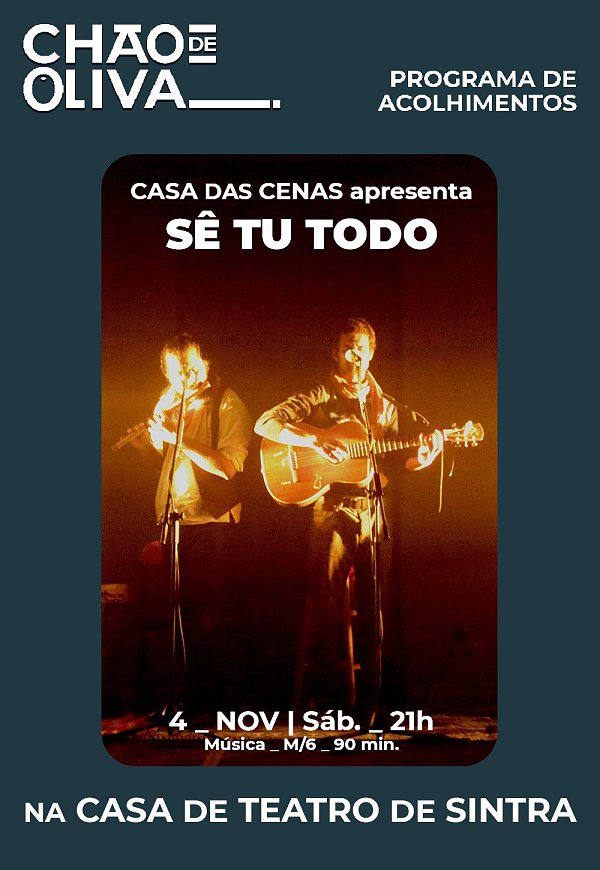 SÊ TU TODO - Casa de Teatro de Sintra