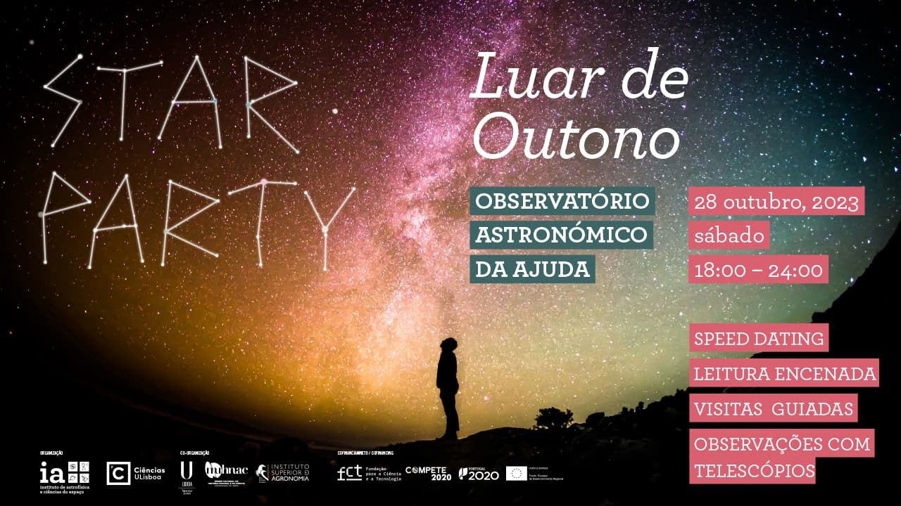 Star Party – Luar “eclipsado” de Outono