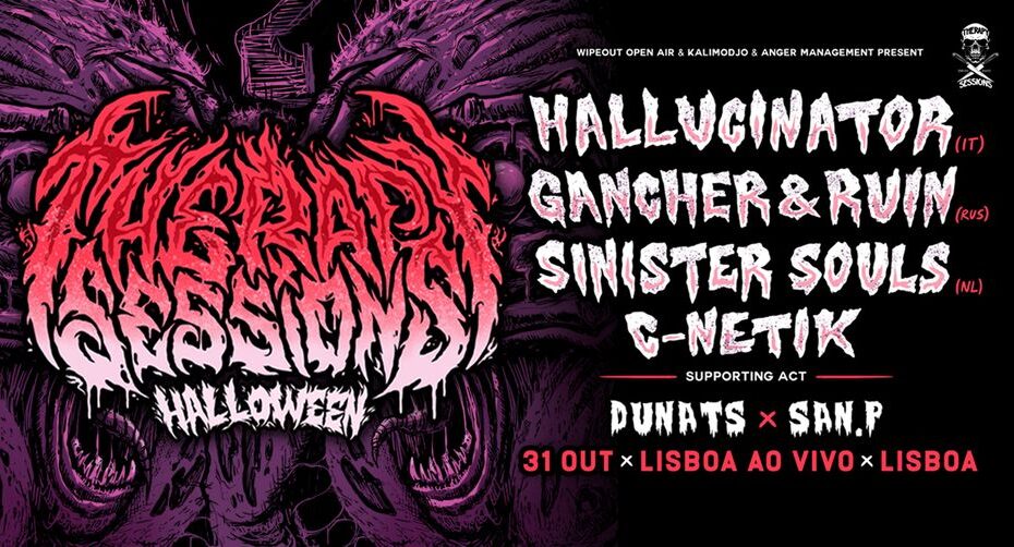 Therapy Sessions Halloween - LAV - Lisboa ao Vivo