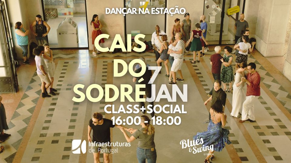 Dançar na Estação | Taster Class + Social Blues&Swing | Cais do Sodré