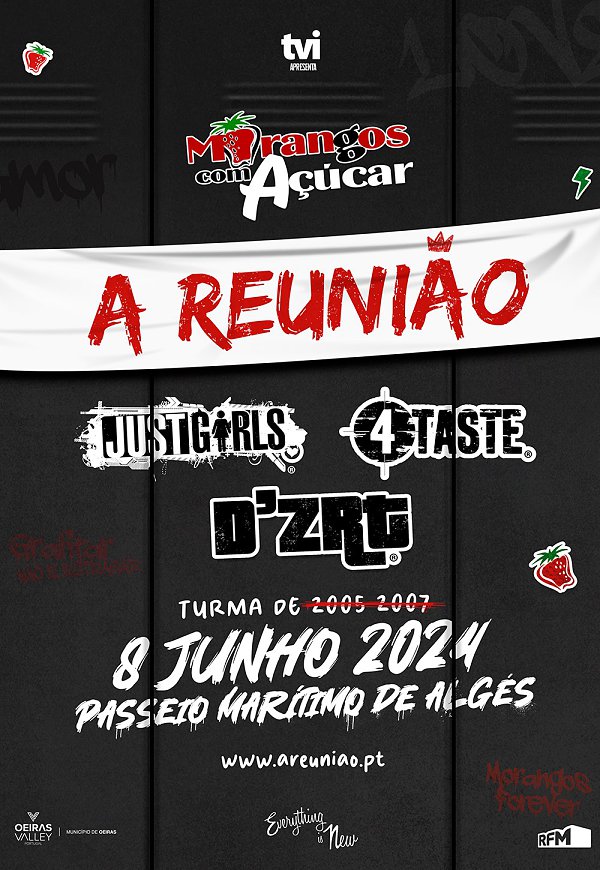 A REUNIÃO MORANGOS COM AÇUCAR - Passeio Marítimo de Algés