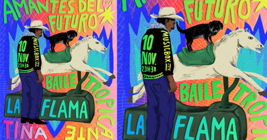 Baile Tropicante feat Amantes del Futuro & La FLama