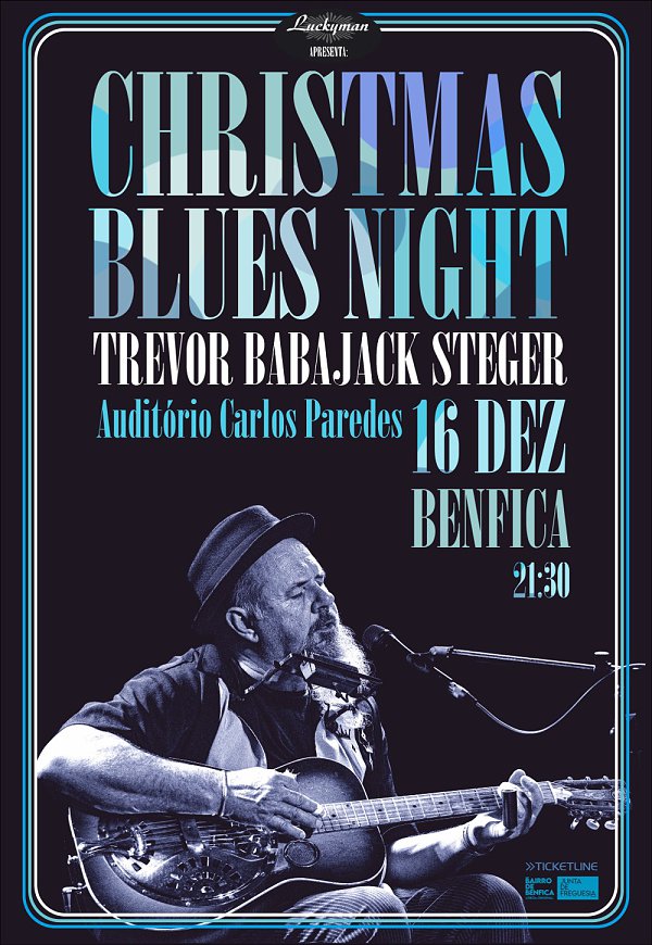 CHRISTMAS BLUES NIGHT Trevor Babajack Steger