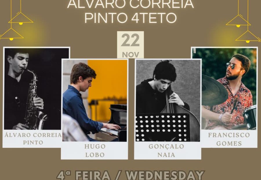 Concerto no Távola Jazz Bar - Álvaro Correia Pinto 4teto