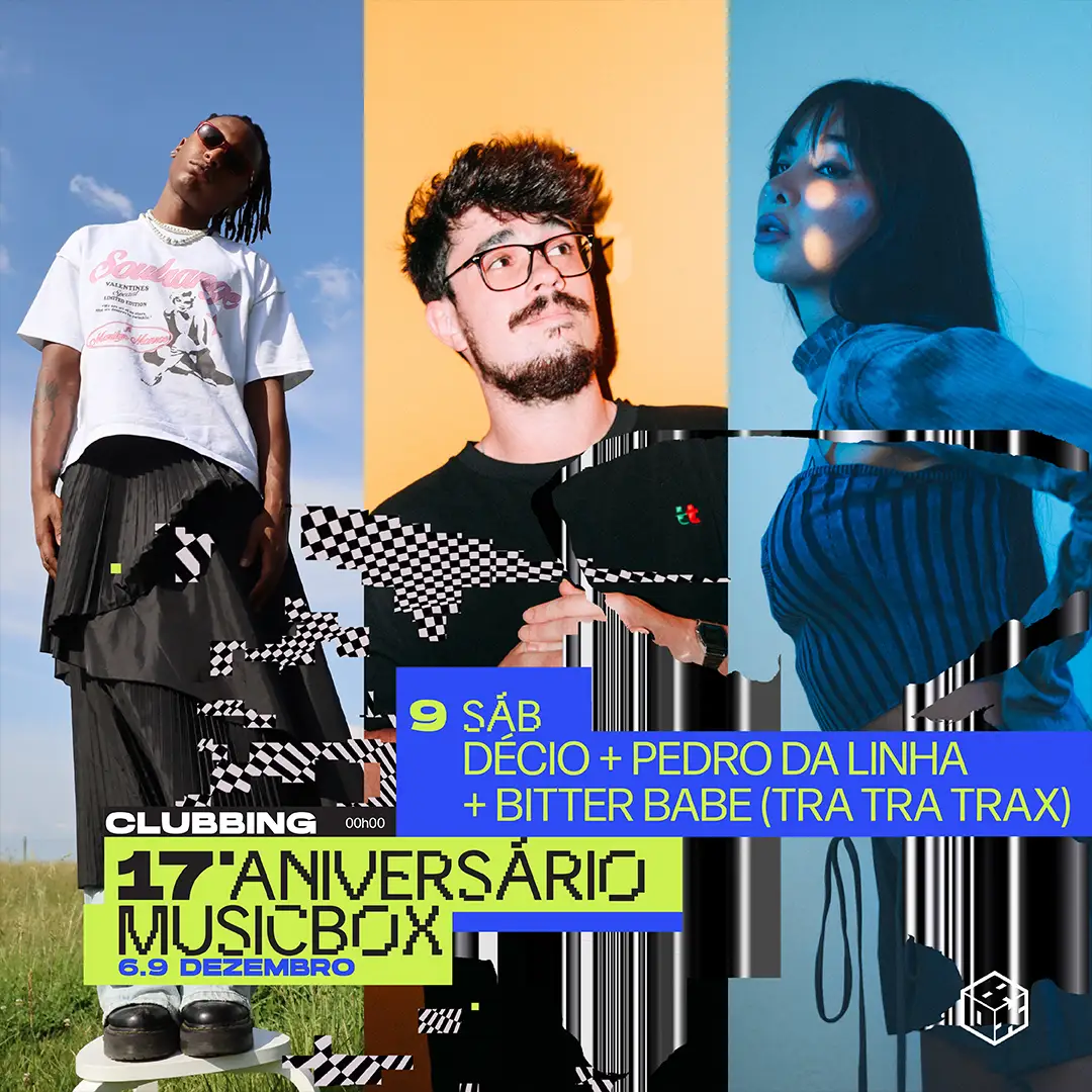 Décio + Pedro da Linha + Bitter Babe (TraTraTrax) - MusicBox