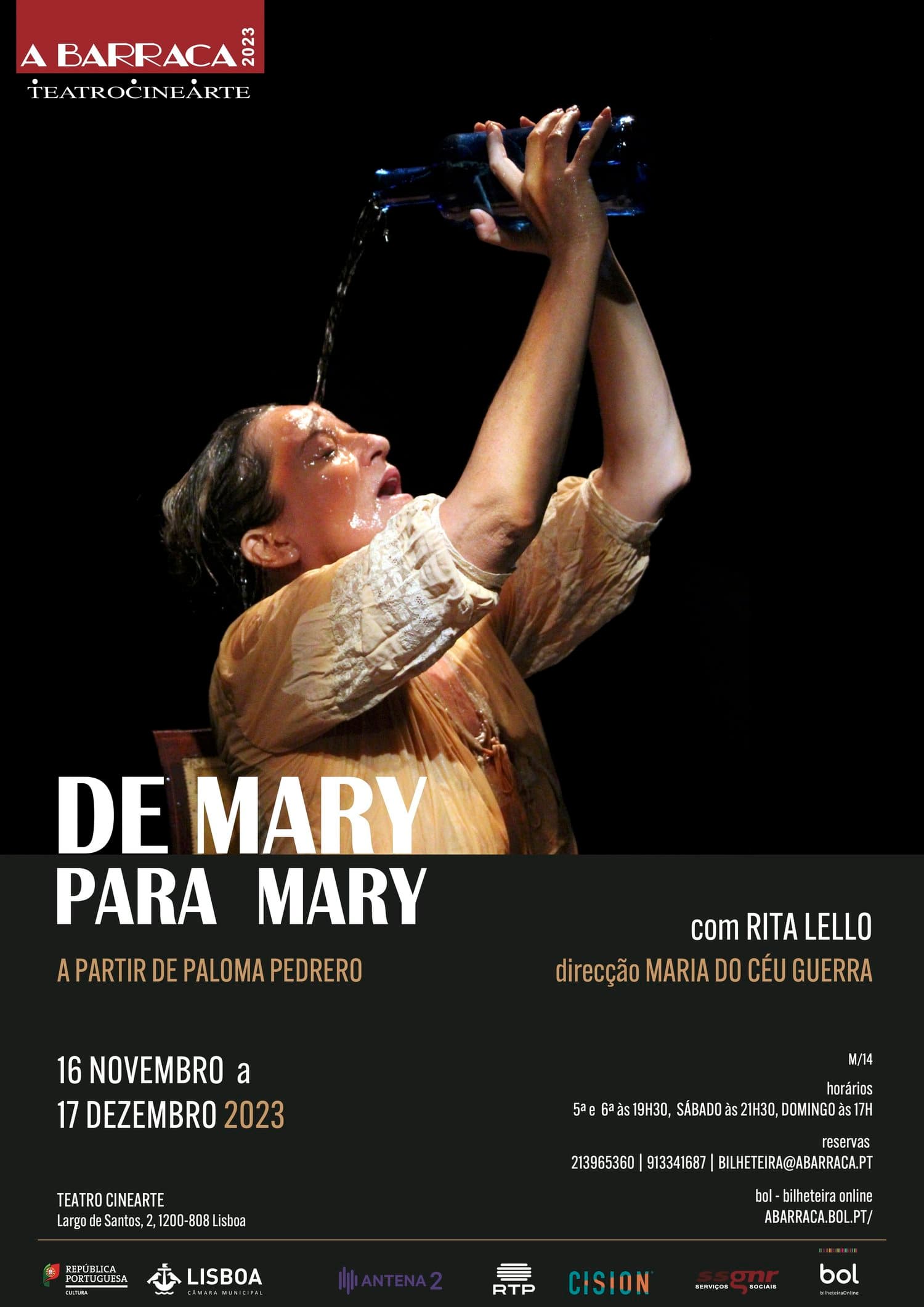 Mary para mary Teatro Cinearte