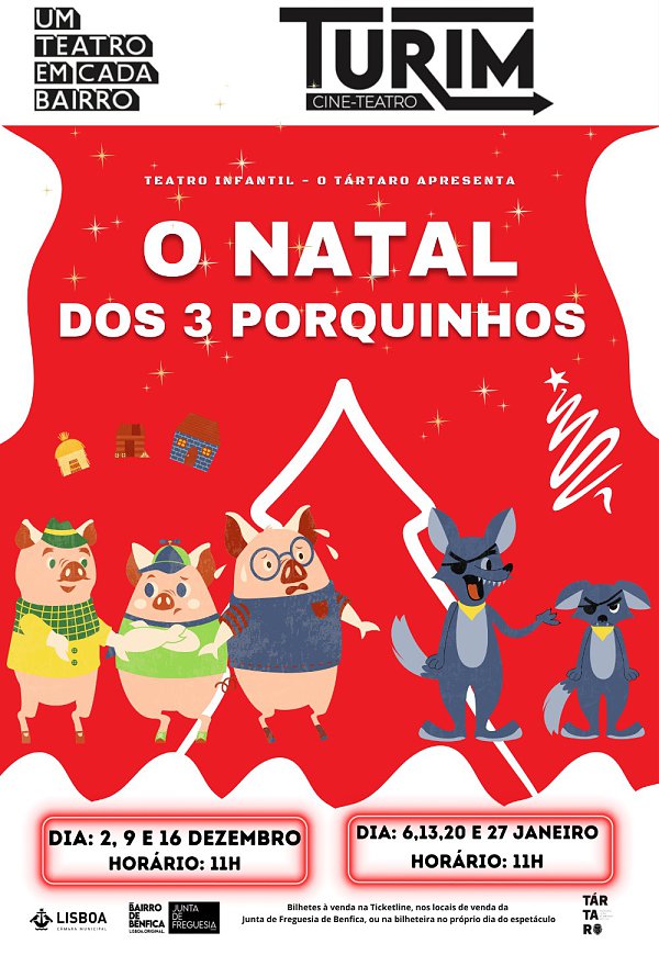 O NATAL DOS 3 PORQUINHOS