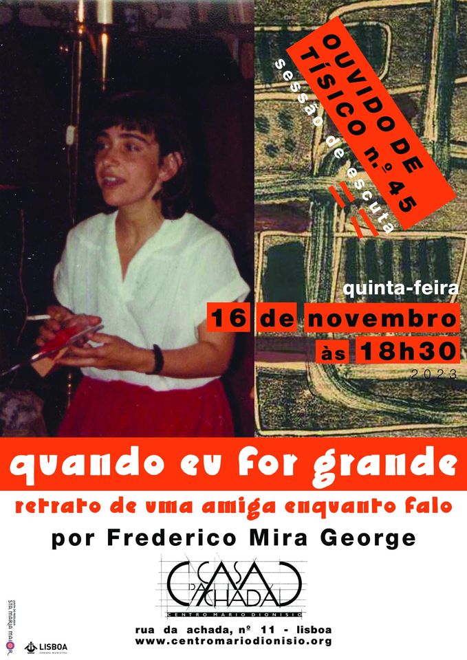 Quando eu for grande quero ser «Ouvido de tísico» n.º45