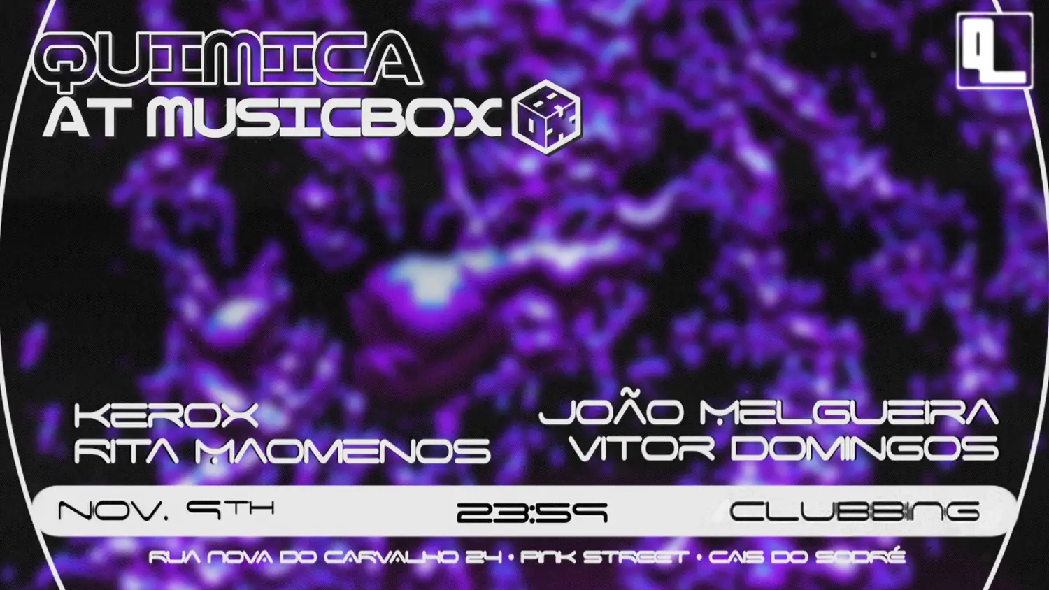 Química #53 with Kerox, Rita Maomenos, João Melgueira & Vitor Domingos - MusicBox