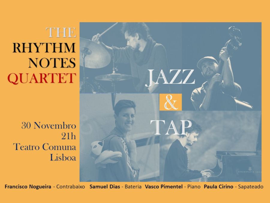 RHYTHM TAP NOTES QUARTET JAZZ & TAP