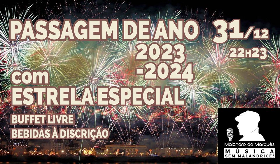 Réveillion 2024 no Malandro do Marquês