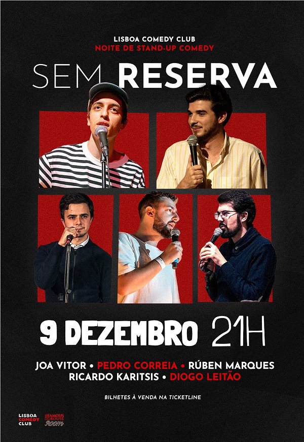 SEM RESERVA - Lisboa Comedy Club