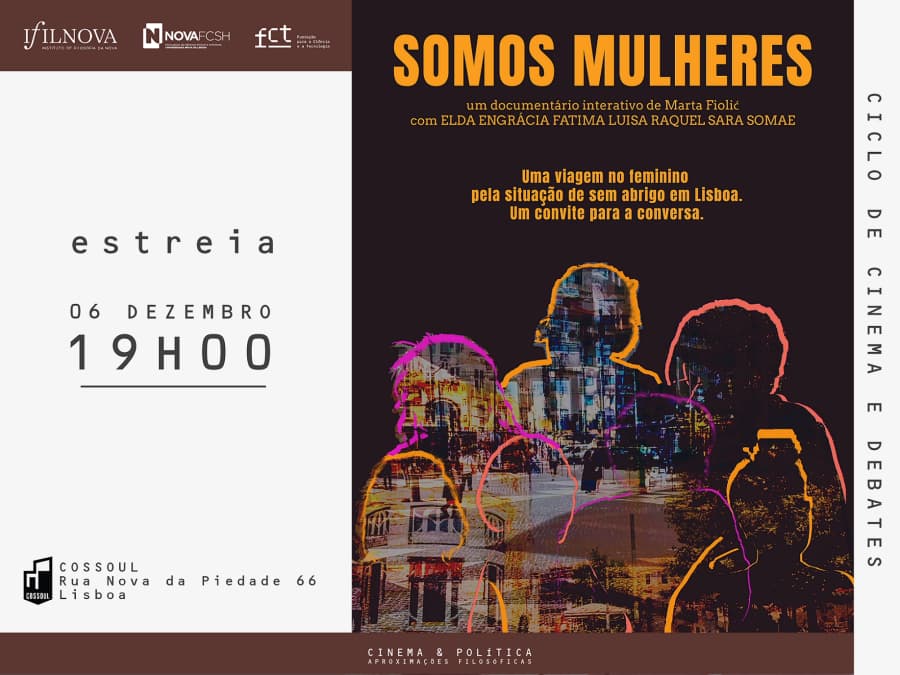 Somos Mulheres - Ciclo de cinema e debates CINEMA & POLÍTICA