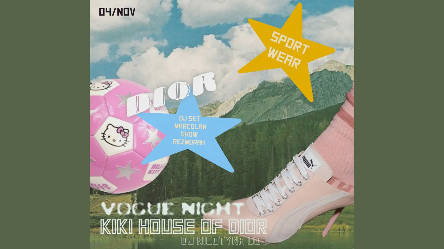VOGUE NIGHT KIKI HOUSE OF DIOR