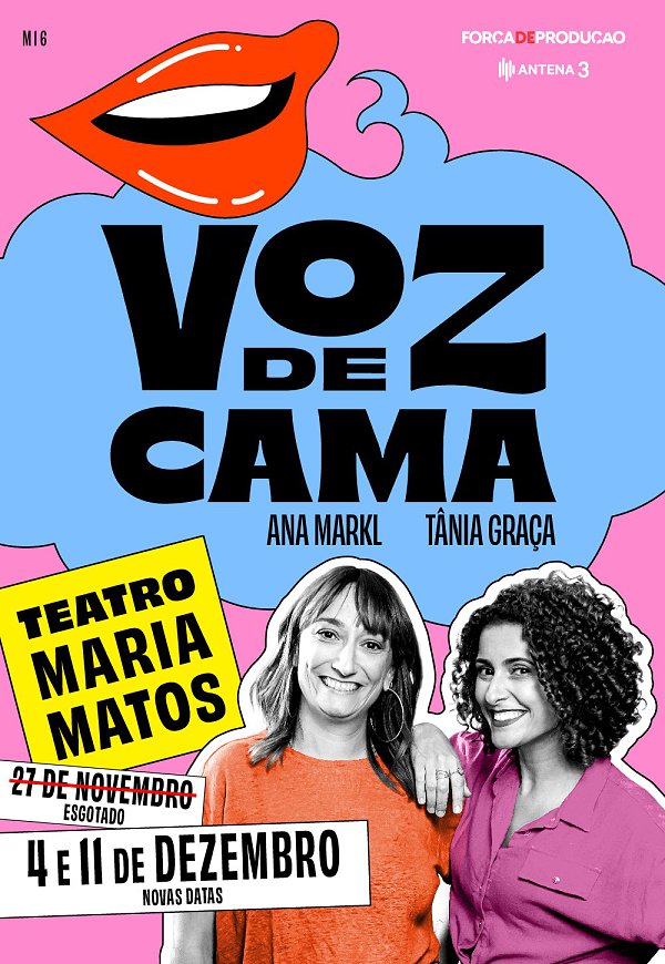 VOZ DE CAMA - AO VIVO - Teatro Maria Matos
