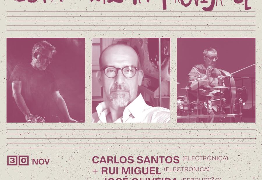 esta noite improvisa-se Carlos Santos + Rui Miguel + José Oliveira