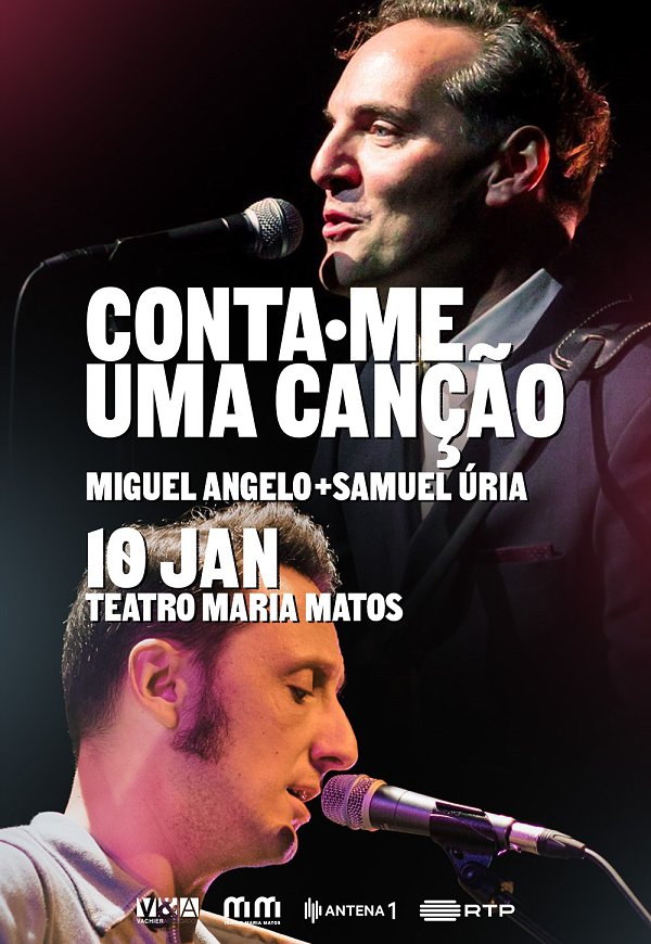 MIGUEL ANGELO + SAMUEL ÚRIA - Conta-me Uma Canção - Teatro Maria Matos