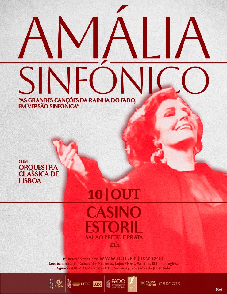 AMÁLIA SINFÓNICO - AS MAIORES CANÇÕES DA RAINHA DO FADO