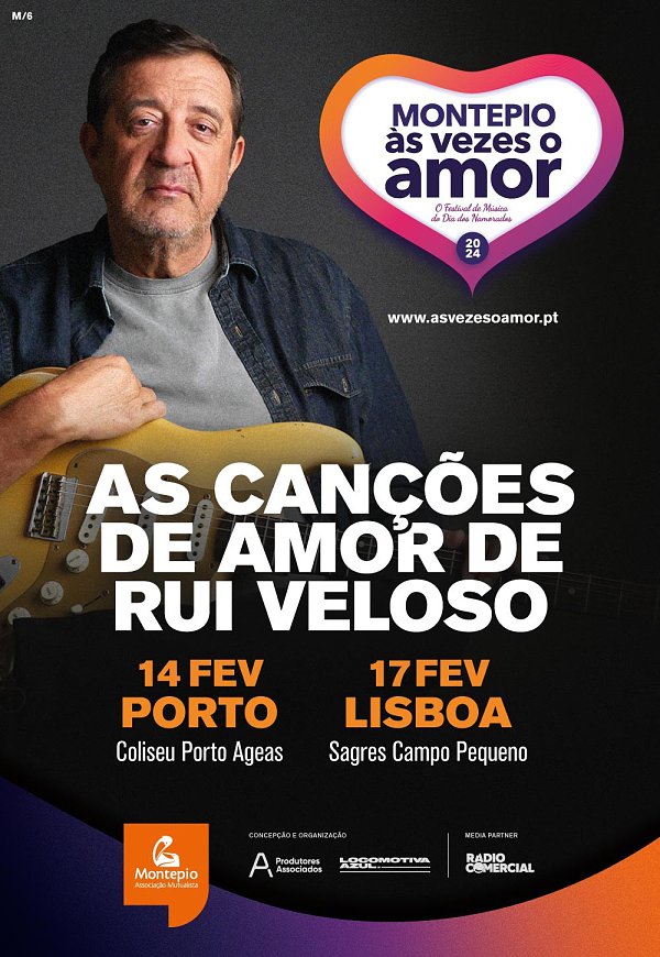 AS CANÇÕES DE AMOR DE RUI VELOSO - Sagres Campo Pequeno