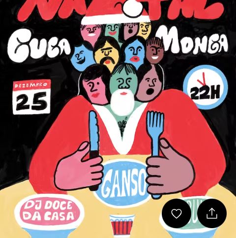 Natal Cuca Monga (Ganso + Cuca Monga DJs) Musicbox Lisboa