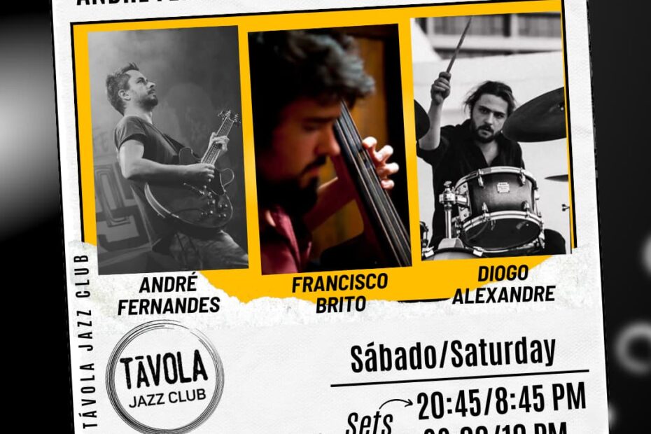 Concerto no Távola Jazz Club - André Fernandes Trio