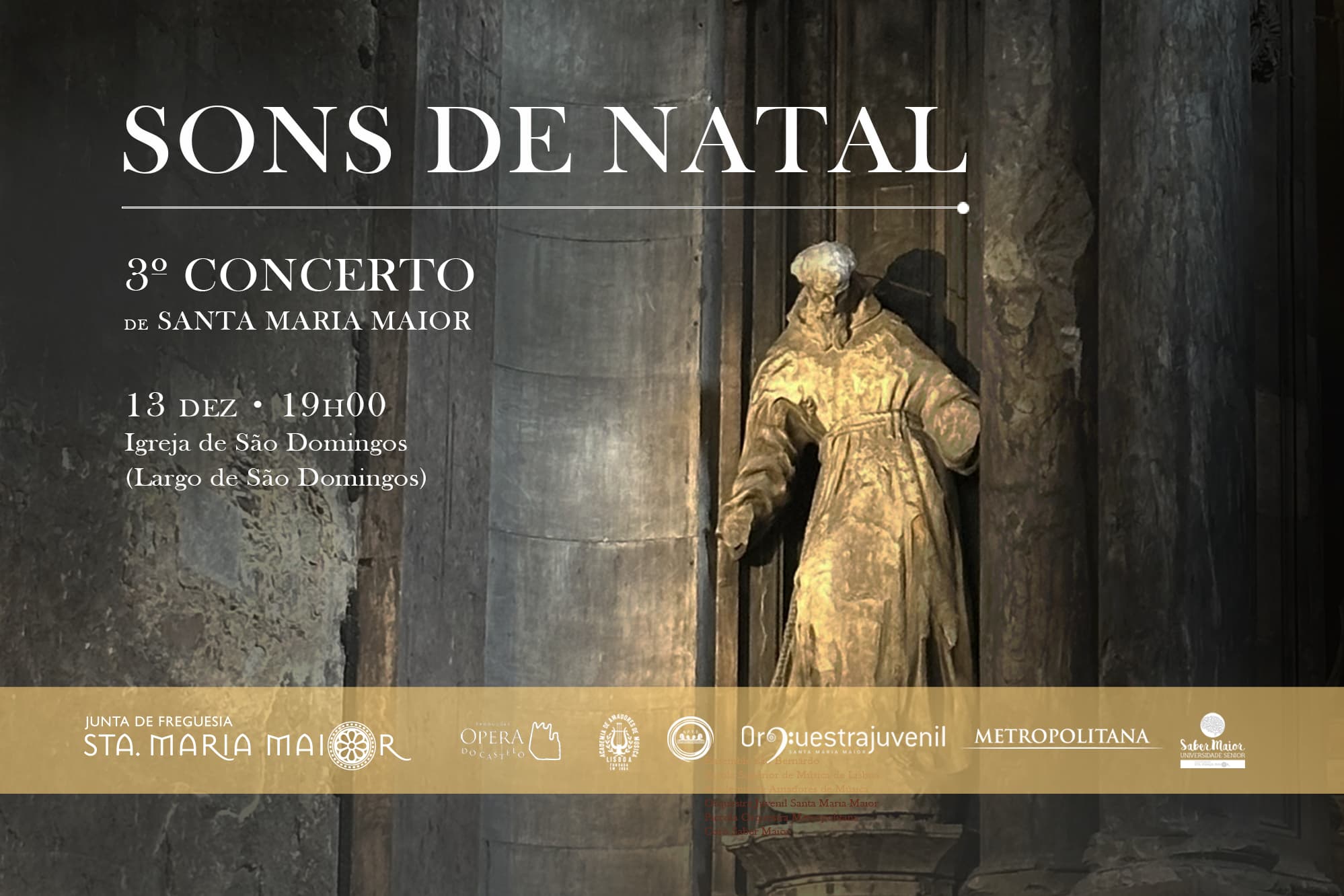 Sons de Natal | 3º Concerto de Natal de Santa Maria Maior