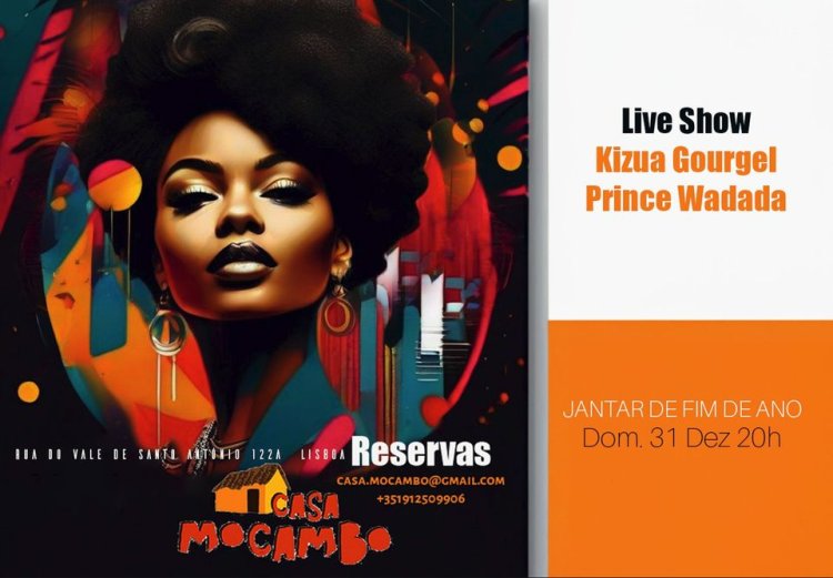 Último Jantar do Ano em Duplex, do Semba ao Reggae, com Kizua Gourgel e Prince Wadada
