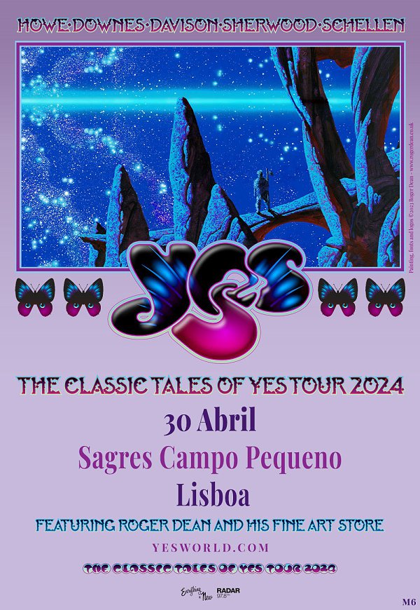 YES - THE CLASSIC TALES OF YES - Sagres Campo Pequeno