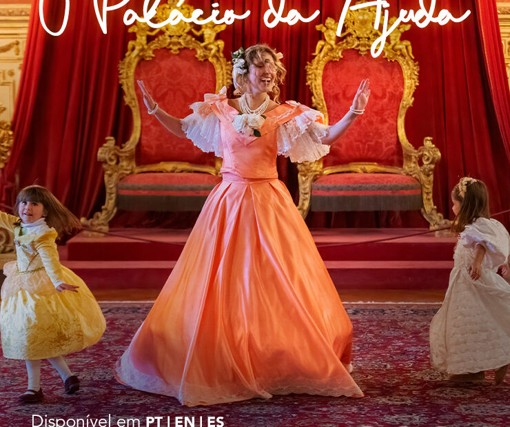 A RAINHA MOSTRA O PALÁCIO DA AJUDA