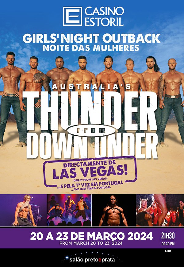 AUSTRALIA'S SHOW THUNDER FROM DOWN UNDER
