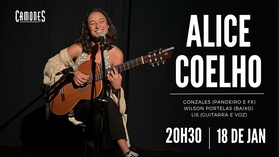 Alice Coelho - Camones - Artes Bar